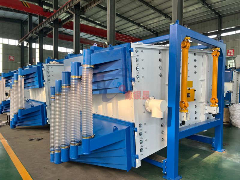 广西压裂砂“抢筛”24小时：银星方形摇摆筛锁单