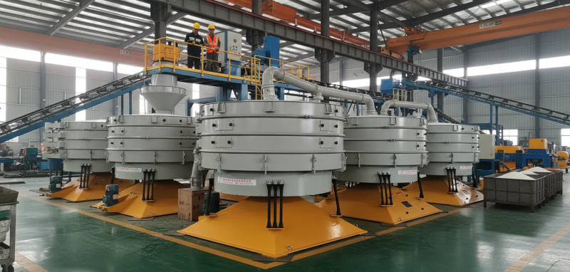 PVC粉末又“抱团”停机？银星圆形摇摆筛一招破解，效率提升超60%