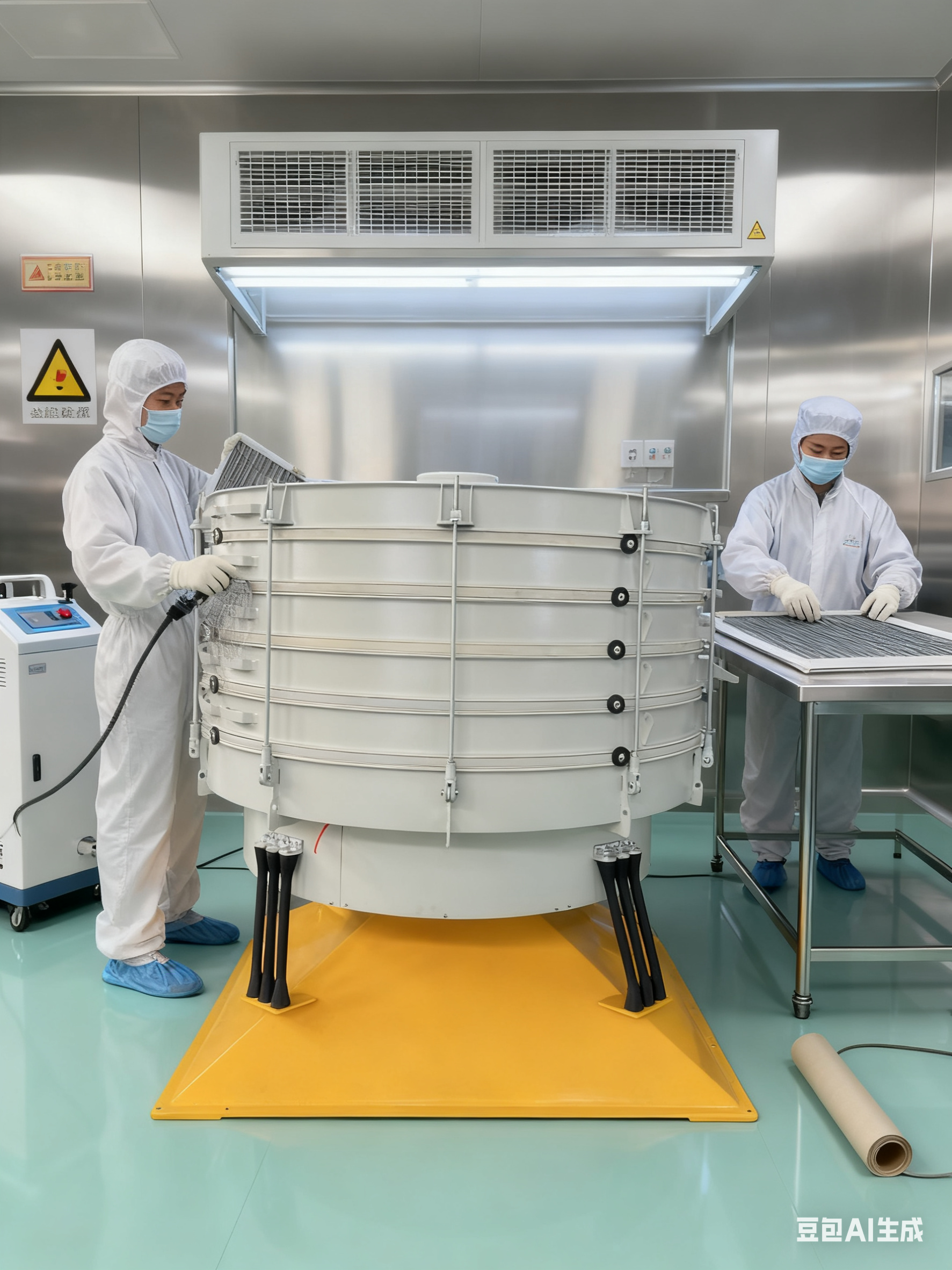 30分钟，换料如换装：探秘银星圆形摇摆筛的“快速换产”艺术