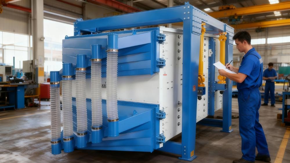 方形摇摆筛总“掉链子”？银星3步保养法，石英砂筛分年省60%成本！