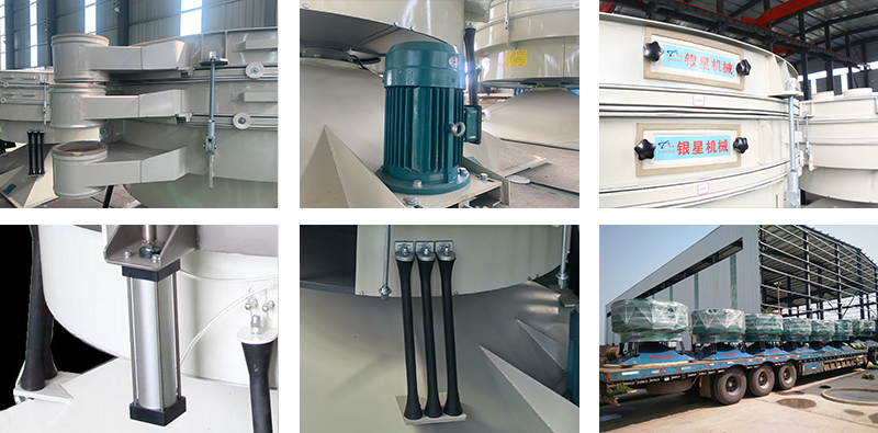 多层级圆形摇摆筛